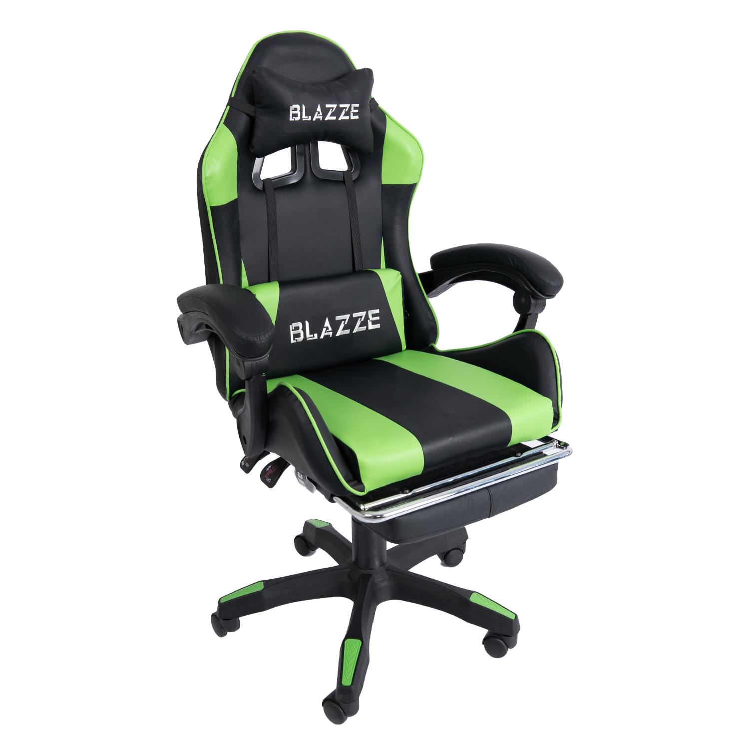 Silla Gamer ergonómica Blazze Loot Verde